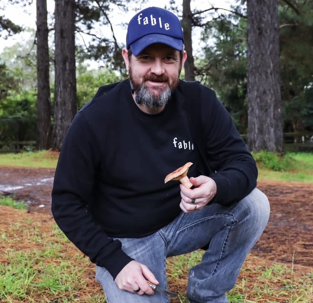 Jim Fuller, mushroom expert of Fable mushroom 'meat'